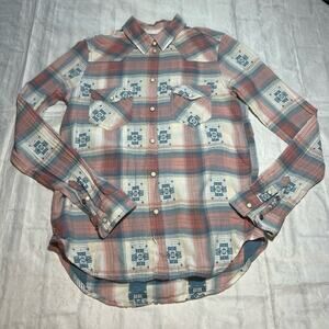 AEO Plaid Buttondown XS